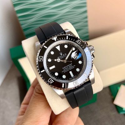 Rolex Submariner ETA 2824 Movement 41mm 904L Steel Black Dial Watch